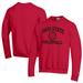 Men's Champion Scarlet Ohio State Buckeyes Volleyball Icon Pullover Sweatshirt