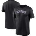 Men's Nike Black Colorado Rockies Wordmark Legend Performance Big & Tall T-Shirt