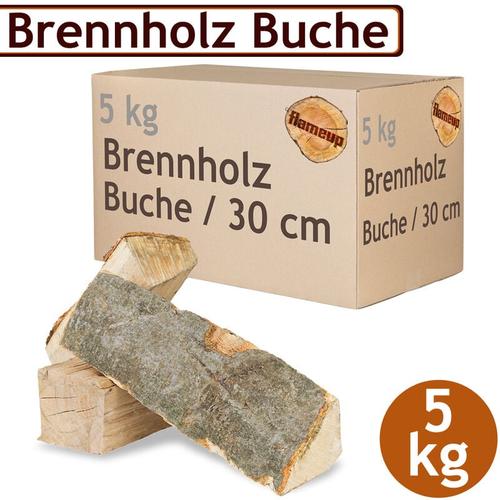 Flameup – Brennholz Kaminholz Holz 5 – 500 kg Für Ofen und Kamin Kaminofen Feuerschale Grill Buche