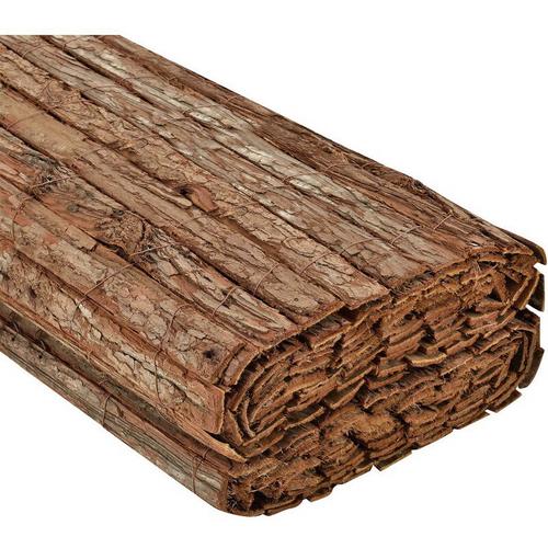 Baumrindenmatten Rindenmatten Sichtschutzmatten 2x5m - Intergard