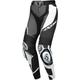 Ixon Vortex 3 Damen Motorrad Lederhose, schwarz-grau-weiss, Größe 2XL