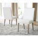 Signature Design by Ashley Wendora White/Beige Dining Upholstered Side Chair (Set of 2) - 19"W x 24"D x 37"H