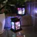 BAMILL Solar LED Lantern Garden Decoration Lamp Outdoor Garden Waterproof Table Lamp