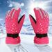 EQWLJWE Ski Gloves Waterproof Snow Gloves Screen Snowboard Gloves Warm Men And Women Winter Sports Equipment Holiday Clearance
