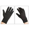 Anvazise 1 Pair Men Winter Keep Warm Waterproof Non-slip Full Finger Cycling Sport Gloves Black XL