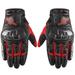 Tohuu Motorcycle Riding Gloves Carbon Fiber Cycling Gloves Bike Gloves Padded Anti Slip Mountain Bike Gloves TouchScreen Full Finger Road Bicycle Biking Gloves active