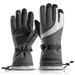 Golovejoy Winter Warm Gloves Skiing Gloves Men Women Windproof Snow Gloves Water Resistant Sports Gloves For Skiing Cycling Climbing