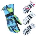 SPRING PARK Winter Waterproof Thermal Gloves - Thick Windproof Touch Screen Warm Gloves - for Driving Cycling Riding Running Outdoor Sports - for Women and Men