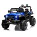 Dual Drive 12V 4.5A.h with 2.4G Remote Control off-road Vehicle Electric Car Toy for Kids Ride on Car Toy for Kids to Drive Best Outdoor Toy Gift for Boys Girls(Blue)