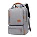 CoCopeaunts Hot Fashion Men Casual Computer Backpack Light 15.6 inch Laptop Lady Anti-theft Travel Backpack Gray Student School Bag New