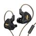 CXDa KZ EDX Wired Dynamic HiFi Heavy Bass In-ear Gaming Earphone with Microphone