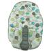 Replacement Part for Fisher-Price On-The-Go Baby Swing - GKH40 ~ Replacement Padded Seat Cover Pad ~ Blue Green and Gray Hexagon Print