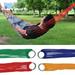 Frogued Portable Mesh Nylon Rope Outdoor Travel Camping Garden Hammock Hanging Swing (Blue)