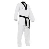 adidas Taekwondo WTF Approved Uniform Dobok Black V-Neck