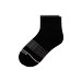 Women's Merino Wool Blend Quarter Socks - Black - Medium - Bombas