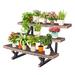 Bungalow Rose Round Multi-tiered Plant Stand | 21 H x 21 W x 20 D in | Wayfair C03CF364B1C640C7A013DA54D9EFCFC6