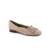 Women's Greyson Flat by Trotters in Stone Suede (Size 11 M)