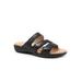 Women's Rose Sandal by Trotters in Black (Size 6 1/2 M)