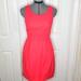 J. Crew Dresses | J.Crew Sleeveless Basket Weave Coral Dress Size 2 | Color: Pink | Size: 2