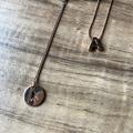 American Eagle Outfitters Jewelry | Nwot 2 Rose Gold Aeo 'A' Necklaces | Color: Gold | Size: Os