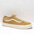 Vans Shoes | Nwt - Vans Old Skool Tapered Eco Theory Mustard Gold & True White Skate Shoes | Color: Gold/Yellow | Size: 5.5