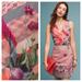 Anthropologie Dresses | Anthropologie Rowan Sheath Dress Pankaj & Nidhi | Color: Pink/Red | Size: 8