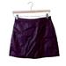 Free People Skirts | Free People Fake Out Faux Leather Wrap Skirt In Oxblood Sz 4 | Color: Purple/Red | Size: 4