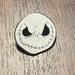 Disney Jewelry | Disney Park Jack Skellington Nightmare Before Christmas Sinister Face Pin 2014 | Color: Black/White | Size: Os
