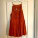 Free People Dresses | Free People Burnt Orange Dress. Almost No Wear. Size Small | Color: Orange | Size: S