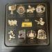 Disney Other | D23 Official Disney Fan Club 10 Fan-Tastic Years Gold Pin Set | Color: Black/Gold | Size: Os