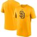 Men's Nike Gold San Diego Padres Big & Tall Logo Legend Performance T-Shirt