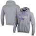 Men's Champion Gray Washington Huskies Alumni Logo Stack Pullover Hoodie