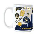 Milwaukee Brewers 15oz. Native Ceramic Mug