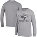 Men's Champion Gray Wake Forest Demon Deacons Athletics Logo Long Sleeve T-Shirt