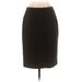 Apt. 9 Casual Skirt: Black Solid Bottoms - Women's Size 2