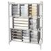 Cambro CSUNVR21580 Camshelving Storage Rack - 19 1/2"W x 21 1/8"D x 4"H, Starter Kit