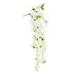 Cream White Artificial Bougainvillea Flower Stem Hanging Spray Bush 50in - 50" L x 8" W x 8" DP