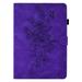 MonsDirect Case for 6.8 Kindle Paperwhite 11th Generation 2021 Suede Leather Cover with Stand Auto Wake/Sleep with Pen Holder for Kindle Paperwhite & Signature Edition & Kids E-reader 2021 Purple