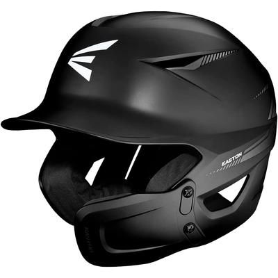 Easton Pro Max Adult Batting Helmet with Universal Jaw Guard Black