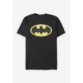 Men's Big & Tall Classic Batman Tee by DC Comics in Black (Size 5XL)