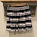 Kate Spade Bottoms | Kate Spade Skirt The Rules Stripe Skirt. Exposed Zip Back Closure. Nwt | Color: Black/Pink | Size: 12g