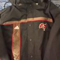 Adidas Jackets & Coats | Adidas On Field Tampa Bay Bucs Jacket. | Color: Brown/Red | Size: L