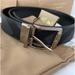 Burberry Accessories | - Mens Burberry Clarke 35 Mm Reversible Buckle London Check Belt | Color: Black | Size: 95/38