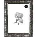 pf+a REAL GLASS Ornate Antique Style Picture Frame For A3 - A3 Gunmetal Silver Poster Frame / A3 (42x29.7cm) Silver Poster Frame