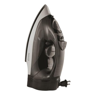 Steam Iron With Retractable Cord Black
