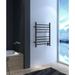 HEATGENE Hot Bath Heated Wall Mounted Electric Towel Warmer in Black | 31.49 H x 23.62 W x 4.7 D in | Wayfair HG-R6484B