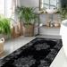 CAMILSON Machine Washable Rug Distressed Vintage Area Rugs Stain and Water Resistant Traditional Bohemian Indoor Carpet (2x6 2005-Black)