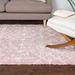 Gray 128 x 1.5 in Area Rug - Langley Street® Griego Geometric Machine Made Power Loom Area Rug in Light Pink | 128 W x 1.5 D in | Wayfair