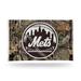 New York NY Baseball Mets Bold Mossy Oak Camo Design 3x5 Indoor/Outdoor Banner Flag