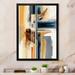 Ivy Bronx Modern & Gold Abstract II - Modern Canvas Wall Art Canvas in Blue | 20 H x 12 W x 1 D in | Wayfair F74BC99FE0104D7ABBCD8F9355821089